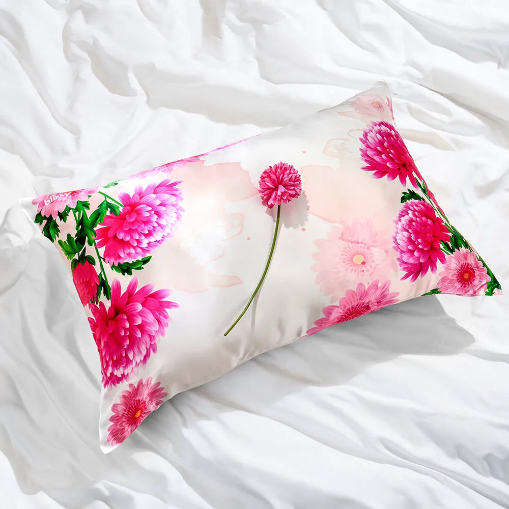 Pillowcase: Zodiac Flower Virgo Chrysanthemum (Queen)