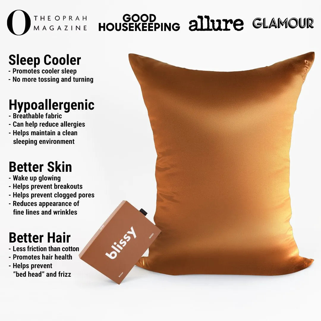 Queen Pillowcase in Bronze