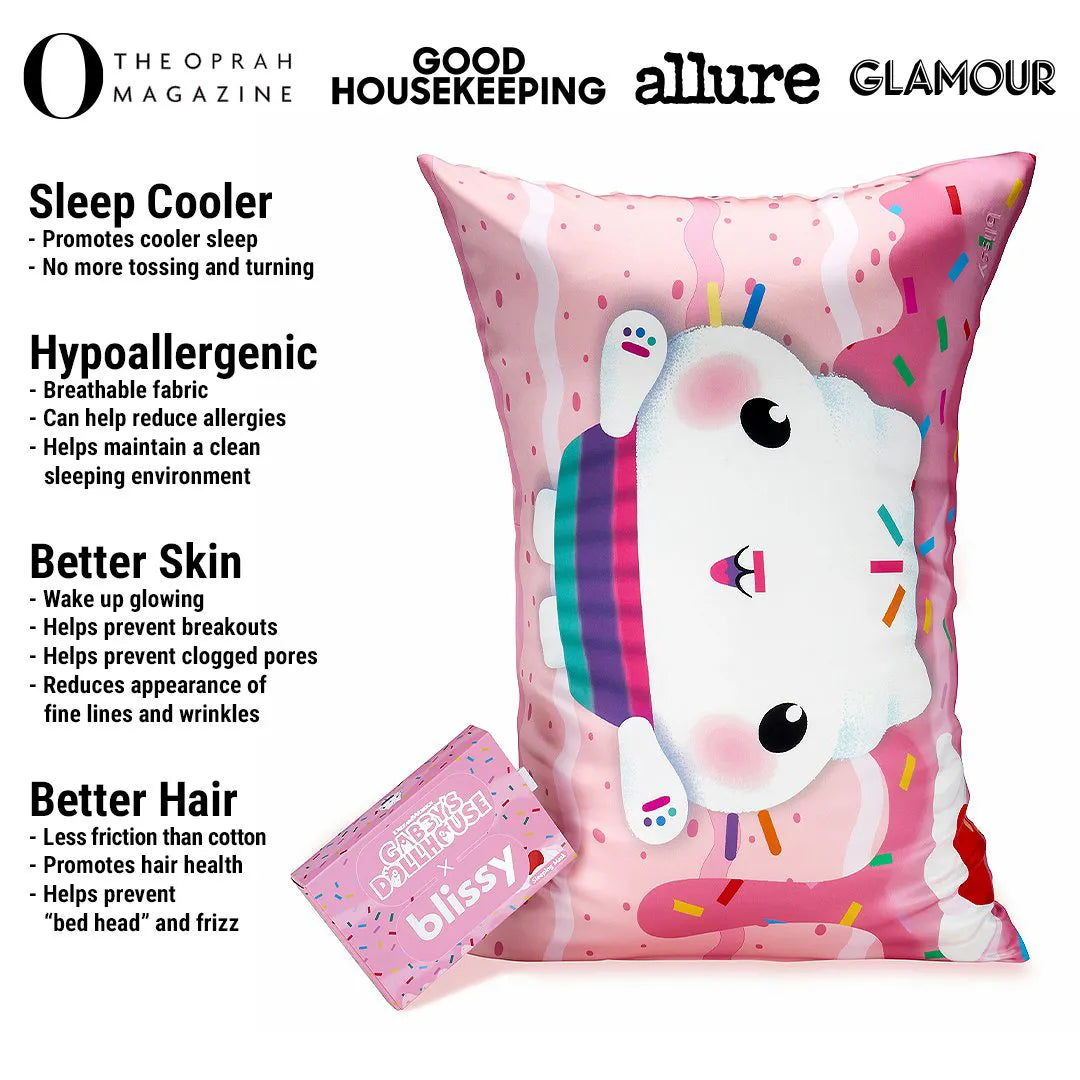 Gabby's Dollhouse Cakey Cat Junior Standard Pillowcase