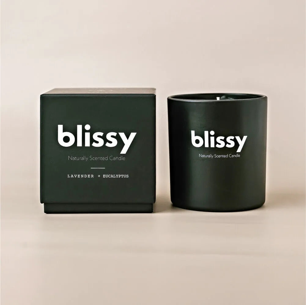 Blissy Candle - Lavender & Eucalyptus