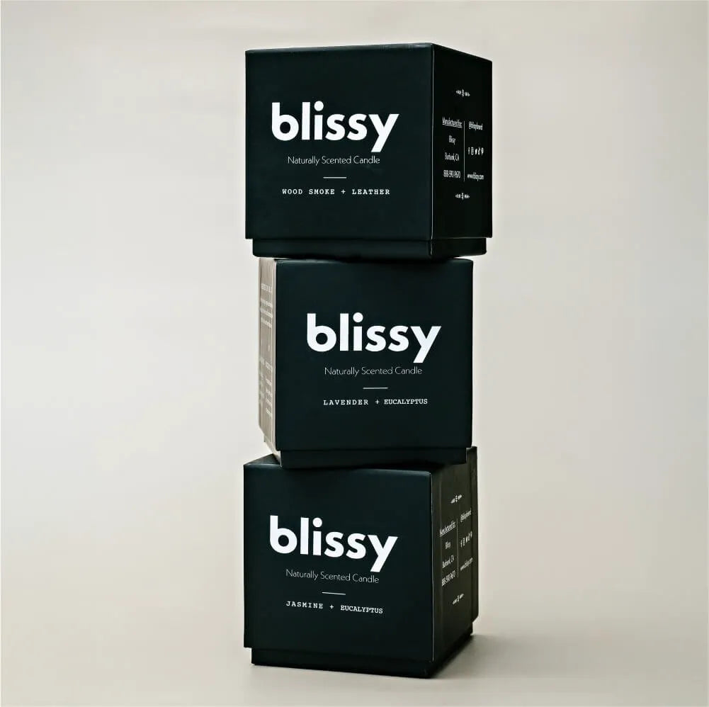 Blissy Candle - Lavender & Eucalyptus