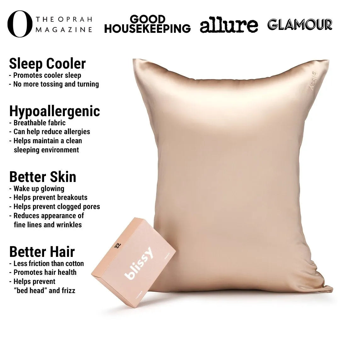 King Pillowcase in Champagne