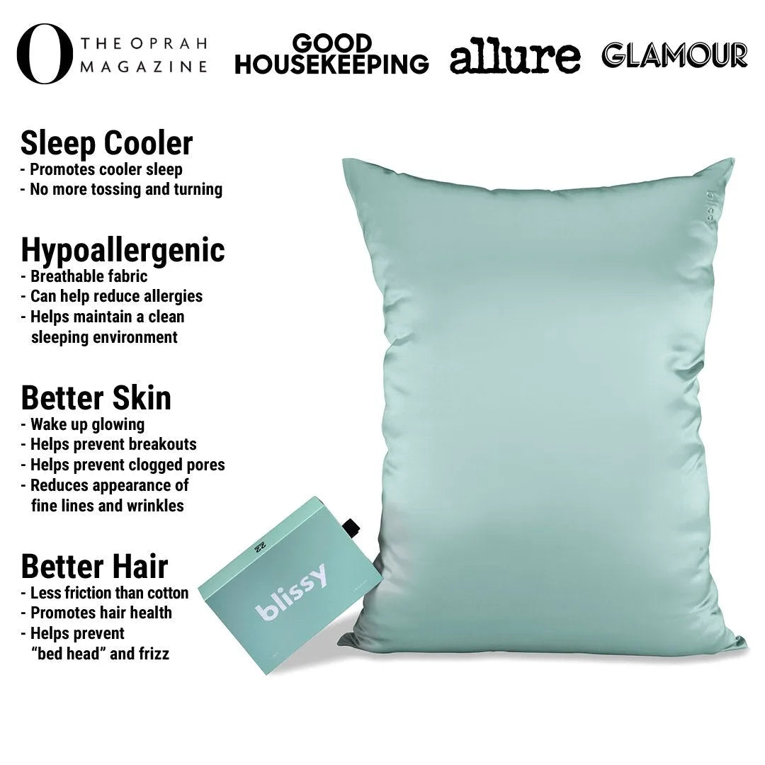 King Pillowcase in Mint