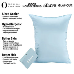 Pillowcase, Sky Blue, Standard