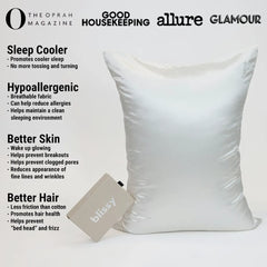 King White Pillowcase